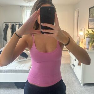 Princess Polly Pink Scoop Neck Tank Top